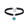 thumbnail image 1 of Sunjoy Tech Black Chokers Necklaces for Women Velvet Choker Necklaces for Teen Girls Gothic Heart Rhinestone Pendant for Women, 1 of 2