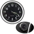 thumbnail image 1 of Sunjoy Tech Car Dashboard Mini Clock, Automotive Clock Self-adhesive Clock, Refit Interior Electronic Quartz Watch Ornaments for Car Decoration, Universal and Luminous, 1 of 5