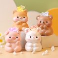 thumbnail image 1 of Sunjoy Tech Car Ornament Cartoon Cute Ins Style Funny Expressions Decorative Resin Cake Baking Car Interior Decor Auto Accessory, 1 of 8
