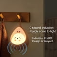 thumbnail image 1 of Sunjoy Tech Cartoon LED Lamp Creative Shape Adorable Appearance Hanging Design Flicker Free Rechargeable Ultra-Bright Cartoon Bunny Cat LED Lamp Human Induction Light for Home, 1 of 8