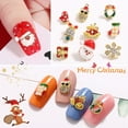 thumbnail image 1 of Sunjoy Tech Christmas Nail Ornament Decorative Alloy Colorful Xmas Style DIY Nail Art Decoration Nail Supplies, 1 of 8