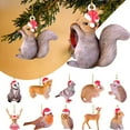 thumbnail image 1 of Sunjoy Tech Christmas Tree Pendant Lightweight Cute Animal Pendant Christmas Decoration for Festival, 1 of 8