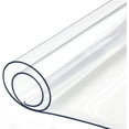 thumbnail image 1 of Sunjoy Tech Clear Table Cover Protector, 1mm Thick Table Cover Tablecloth, Desk Pad Mat, Waterproof Table Top Protector for Kitchen, Coffee Table, Writing Desk, 1 of 2