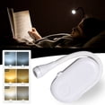 thumbnail image 1 of Sunjoy Tech Clip Book Light with Flexible Hose Stepless Dimmable Rechargeable Eye-caring Pocket-sized LED Reading Lamp for Student, 1 of 7