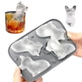 thumbnail image 1 of Sunjoy Tech Corgi Dog Ice Cube Mold Fun Dog Shapes Silicone Ice Cube Trays Whiskey Cocktails Bourbon BPA Free Silicone Tray with Built-in Funnel for DIY Drinks, 1 of 7