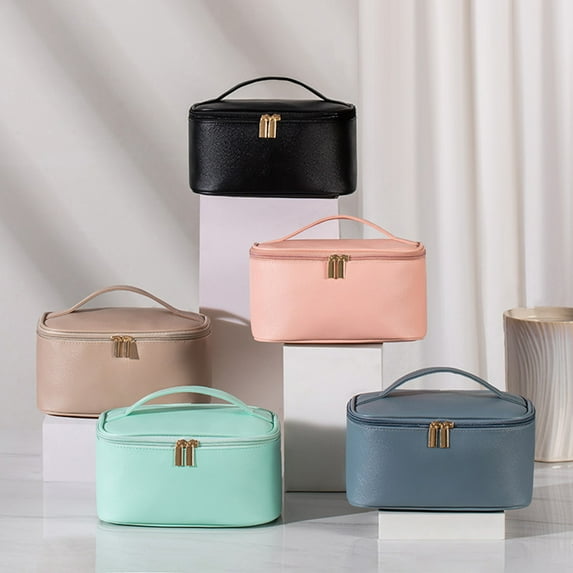 Sunjoy Tech Cosmetics Storage Bag Waterproof Zipper Lightweight Multipurpose Large Capacity Makeup Bag for Travel