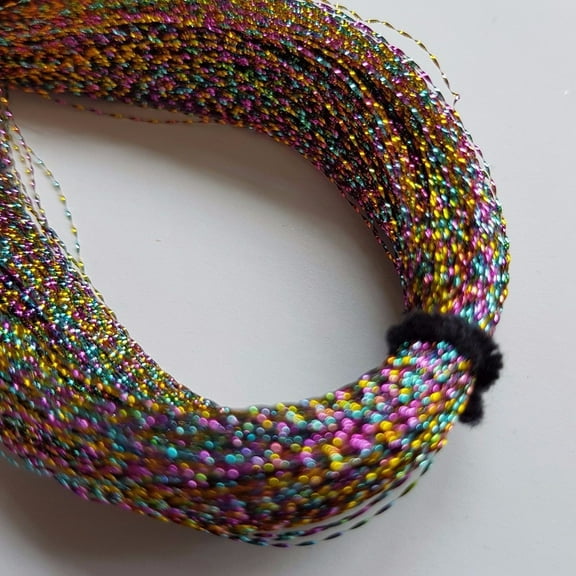 Sunjoy Tech Crystal Flash Lines Fly Tying Material for Fishing Lure Flies