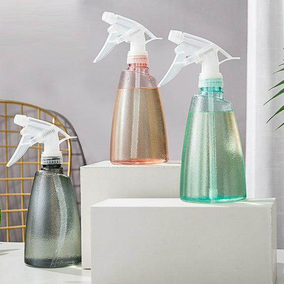 Sunjoy Tech Empty Plastic Spray Bottles17oz Spray Bottle, Squirt Bottle, Plastic Spray Bottles for Cleaning Solutions, Hair, Essential Oil, Plants, Refillable Sprayer