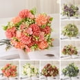 thumbnail image 1 of Sunjoy Tech Fake Bouquet Not Withered Easy Care Non-fading Vivid Decorate Wedding Christmas Artificial Flower Household Stuffs, 1 of 8