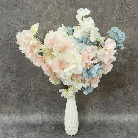 Sunjoy Tech Fake Flower Non-fading Not Withered No Watering Ceiling Arch Simulation Flying Bird Flower for Wedding