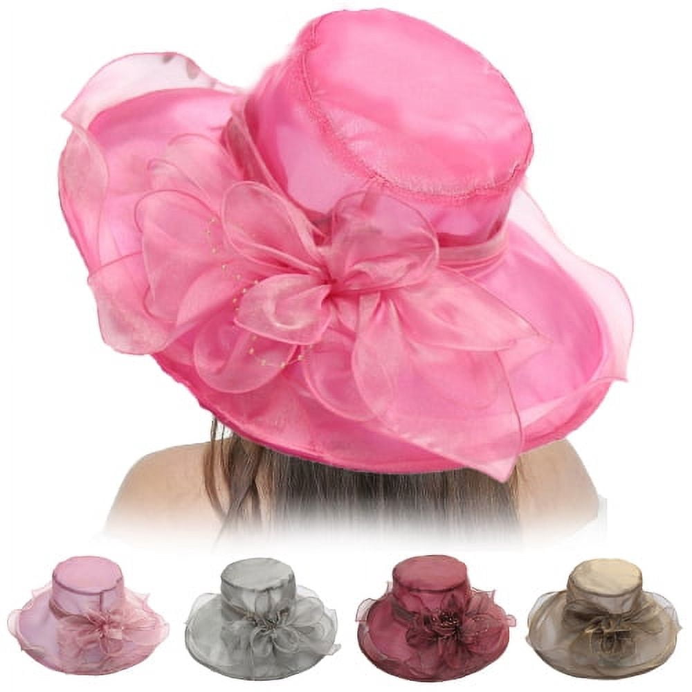 Sunjoy Tech Fashion Womens Organza Church Fascinator Bridal  display picture 3