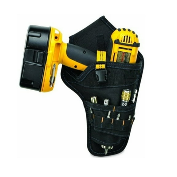 Sunjoy Tech Fast Draw Drill Holster - Tools Storage Adjustable Hanging, Tough Impact Driver Holster Drill Holster for Tools and Drill bits