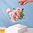 thumbnail image 1 of Sunjoy Tech Flower Box with Handle Sturdy Base Non-slip Bottom Not Easily Break Shatter-proof Waterproof Transparent Flower Gift Case Living Room Decor, 1 of 7