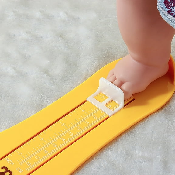 Sunjoy Tech Foot Measuring Device for Infant Kids Adults,Cartoon Bear Foot Length Measure Gauge Shoe Sizer Ruler Home Feet Measurer Accurate Measurement Chart