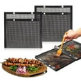 thumbnail image 1 of Sunjoy Tech Grill Mesh Bag Non-stick Reusable Outdoor Grill Bag Heat-Resistant BBQ Grilling Accessories for Vegetables Meats Gas Charcoal Smokers Electric Grills, 1 of 8