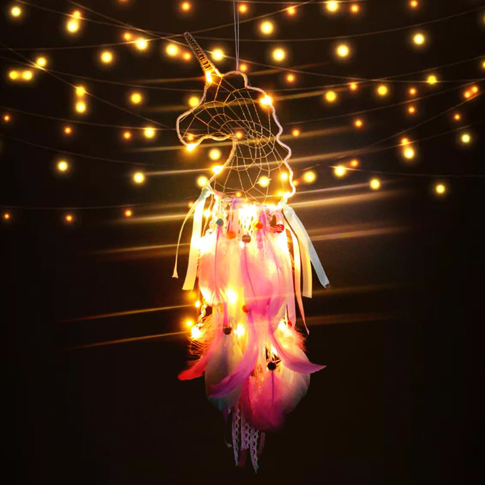 Sunjoy Tech Hanging Dreamcatcher Creative Shape Vibrant Color Non ...