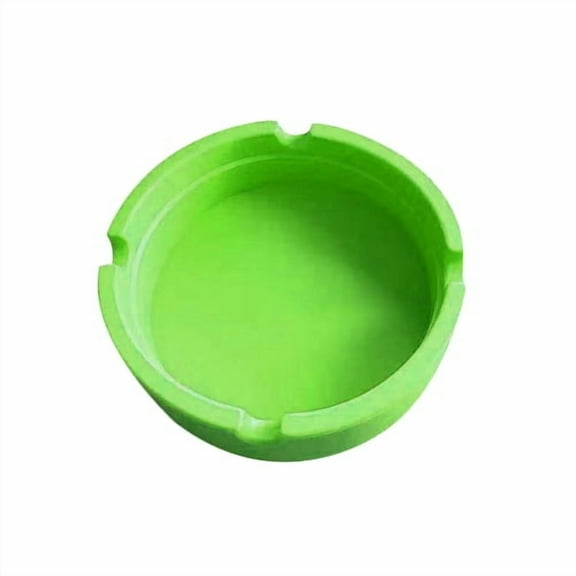 Sunjoy Tech High Temperature Resistant Silicone Round Ashtray Smoking Accessories for Cigarettes Indoor Outdoor