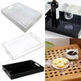 thumbnail image 1 of Sunjoy Tech High-transparent Acrylic Tray Non-slip Multi-purpose Storage Solution Wide Application Versatile Tray, 1 of 8