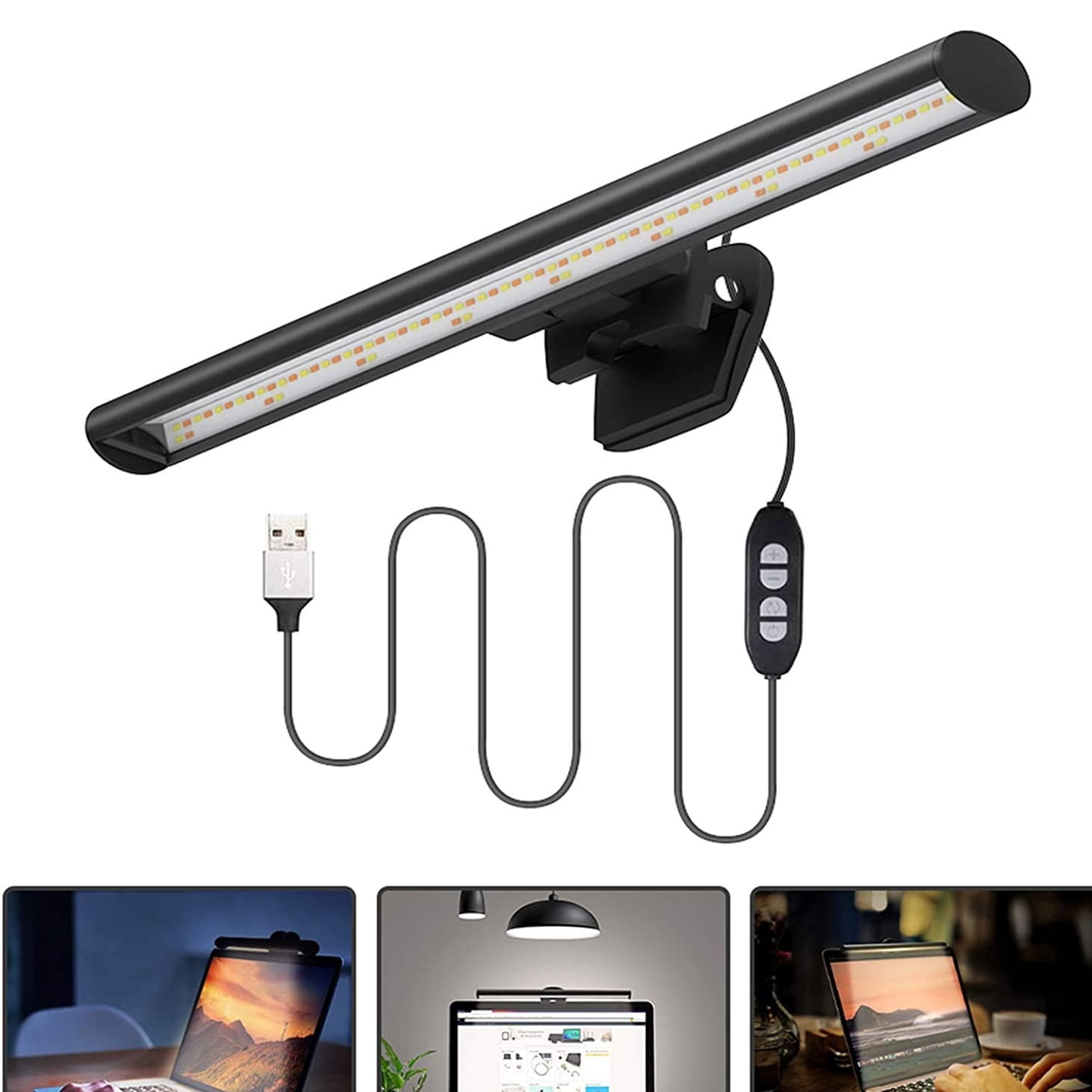 Sunjoy Tech LED Bar Adjustable Non-flickering Portable Laptop Monitor ...