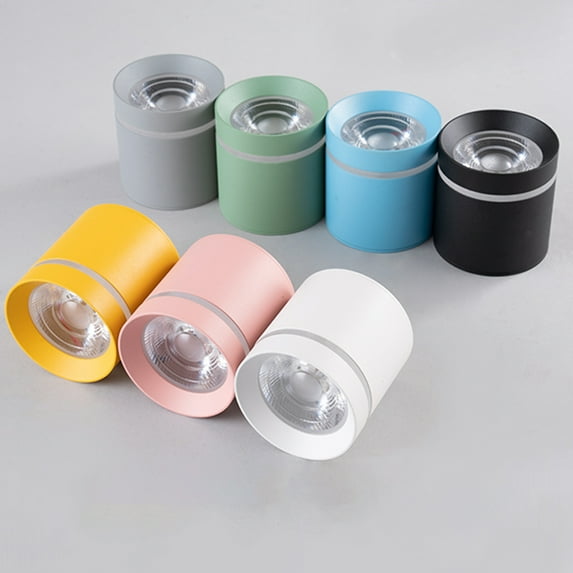 Sunjoy Tech LED Lamp High Brightness Energy-saving Non-Dimmable Glare Free Simple Installation Illumination Aluminum White Light Mini 7W LED Down Lamp for Home