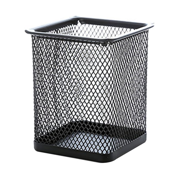 Sunjoy Tech Metal Hollow Pen Pencil Holder Vase Pot Tidy Stationery Storage Desk Container - 1PC