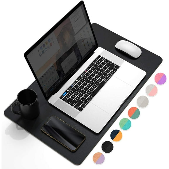 Sunjoy Tech Non-Slip Desk Pad, Waterproof PVC Leather Desk Table Protector, Ultra Thin Large Mouse Pad, Easy Clean Laptop Desk Writing Mat for Office Work/Home/Decor