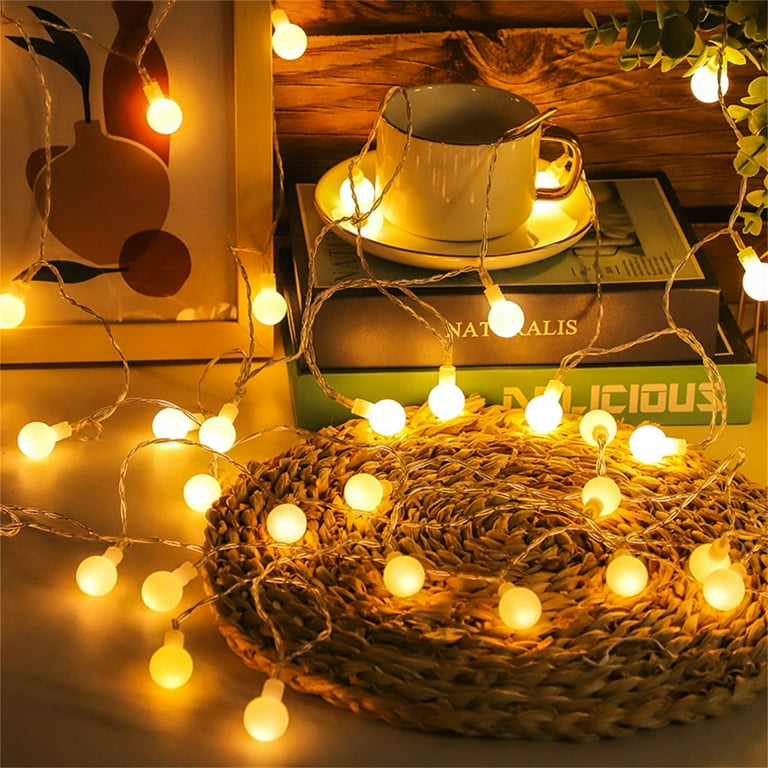 Plastic outdoor 2024 string lights