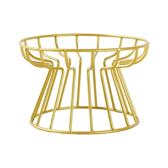 Sunjoy Tech Pet Bowl Ceramic Raised Iron Stand Protect Cervical Vertebra Cats Dogs Water Food Feeding Dish Pet Supplies - Golden Iron Stand