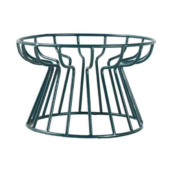 Sunjoy Tech Pet Bowl Ceramic Raised Iron Stand Protect Cervical Vertebra Cats Dogs Water Food Feeding Dish Pet Supplies - Green Iron Stand