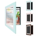 thumbnail image 1 of Sunjoy Tech Photo Frame Front Opening Changeable Magnetic Seal Kids A4 Art Frame Picture Display Container Home Decor, 1 of 8