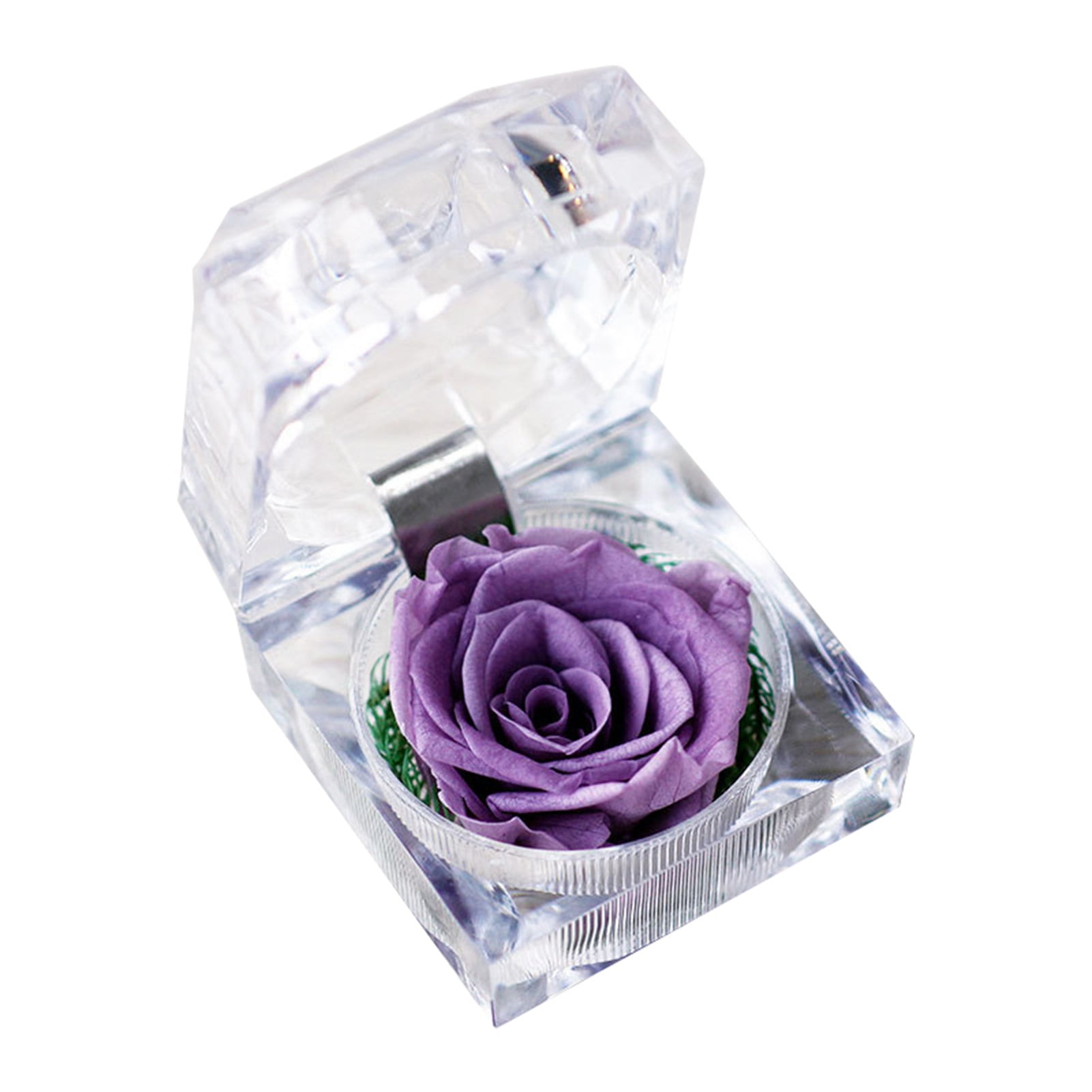 Sunjoy Tech Romantic Ring Box Handmade Plastic Nice-looking Forever ...