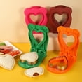 thumbnail image 1 of Sunjoy Tech Sandwich Mold Bread Cutter Sealer Love Heart Shape Food Grade Stainless Steel DIY Pocket Bread Toast Press Cutting Tool Kitchen Gadgets, 1 of 8
