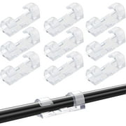 Sunjoy Tech Self-Adhesive Cable Clips Organizer Drop Wire Holder Cord Management, Pack of 20