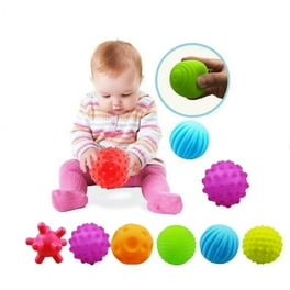Bright Starts Oball Easy Grasp Classic Ball BPA Free Infant Toy in Red Yellow Green Blue Age Newborn and up 4 Inches Walmart