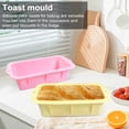 thumbnail image 1 of Sunjoy Tech Silicone Bread Loaf Pan Toast Mold Non-Stick Easy Release Rectangular Cakes Meatloaf Quiche Baking Mold Microwave Freezer Safe Kitchen Tools, 1 of 8