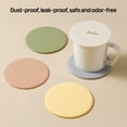 thumbnail image 1 of Sunjoy Tech Silicone Cup Lids Multicolored Flexible Mug Covers Hot Cup Lid Coffee Tea Coaster High-Temperature Resistant Coaster Dustproof Leakproof Cup Lids, 1 of 8