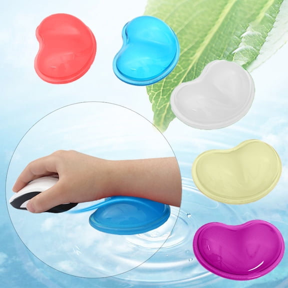 Sunjoy Tech Silicone Wrist Rest Pad Non-slip Soft Rebound Hand Rest Cushion for Office Work Computer Gaming Mouse Wrist Support Holder for Pain Relief