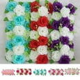 thumbnail image 1 of Sunjoy Tech Simulation Flower No Watering Fabric Art DIY Wedding Artificial Rose Flower Row Decoration Home Decor, 1 of 8