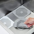 thumbnail image 1 of Sunjoy Tech Sink Strainer with Suction Cups Anti-slip Even Mesh Smooth Water Flow Prevents Hair Clogging Non-deforming Drain Filter, 1 of 7