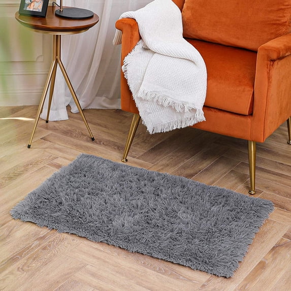 Sunjoy Tech Soft Shaggy Area Rug, 40cm x 60cm, Warm, Soft