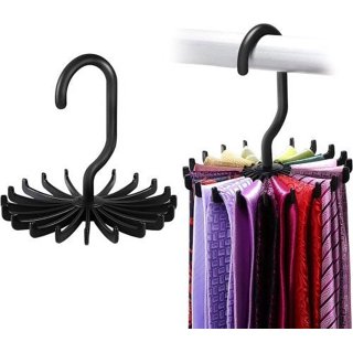 1PC 360 Rotating Magic Double Hook Space Saver Wonder Magic Hanger