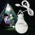 thumbnail image 1 of Sunjoy Tech USB Bulb Ultra-Bright Flicker Free Energy-saving Heat-Resistant Plug-and-Play Illumination 6500K 5W USB-powered Camping Lamp Mini Light Bulb Home Supplies, 1 of 7