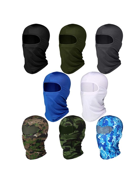 Unisex Balaclava Face Cover UV Sun Protection Full Face Covers Unisex Windproof Ski Balaclava Motorcycle Cycling Winter Outdoor Sport