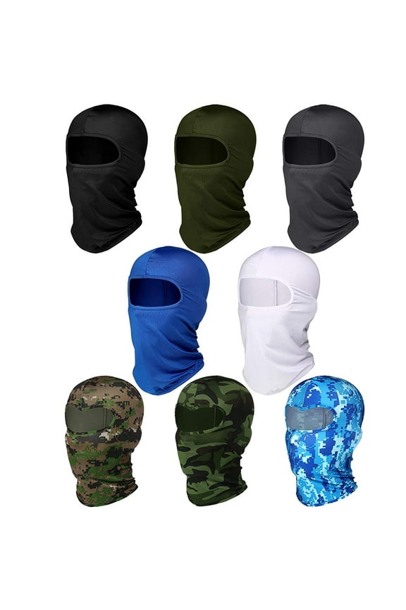 Unisex Balaclava Face Cover UV Sun Full Face Covers Unisex Windproof Ski Balaclava Motorcycle Cycling Winter Outdoor Sport