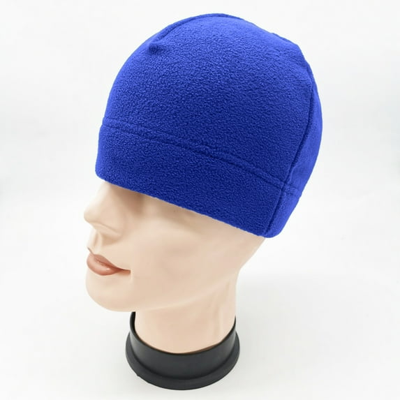 Sunjoy Tech Unisex Winter Hat Solid Color Elastic Anti-slip Soft Warm Windproof Hip Hop Polar Fleece Beanie Outdoor Cycling Hat