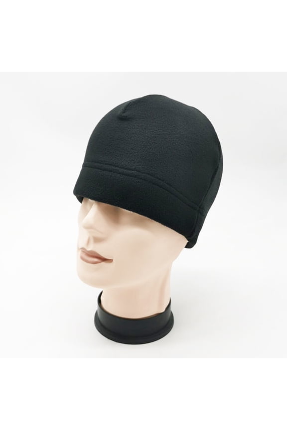 Unisex Winter Hat Solid Color Elastic Anti-slip Soft Warm Windproof Hip Hop Polar Fleece Beanie Outdoor Cycling Hat