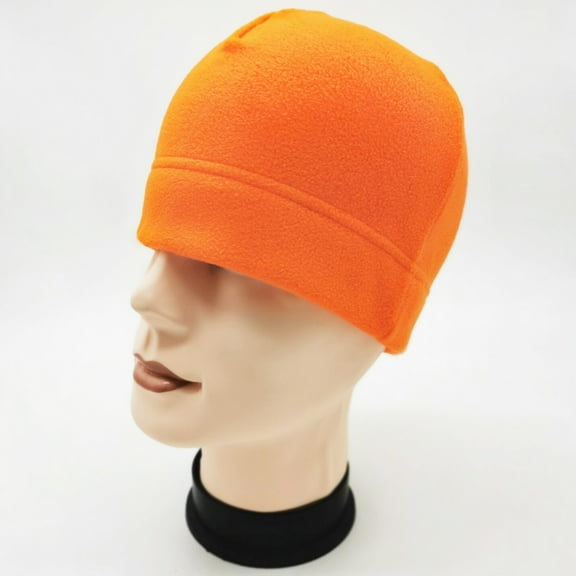 Sunjoy Tech Unisex Winter Hat Solid Color Elastic Anti-slip Soft Warm Windproof Hip Hop Polar Fleece Beanie Outdoor Cycling Hat
