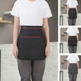 thumbnail image 1 of Sunjoy Tech Waiter Half Apron Waterproof Oil-proof Large Pockets Adjustable Strap Men Women Kitchen Chef Cafe Restaurant Bakery Flower Shop Barista Work Apron, 1 of 8