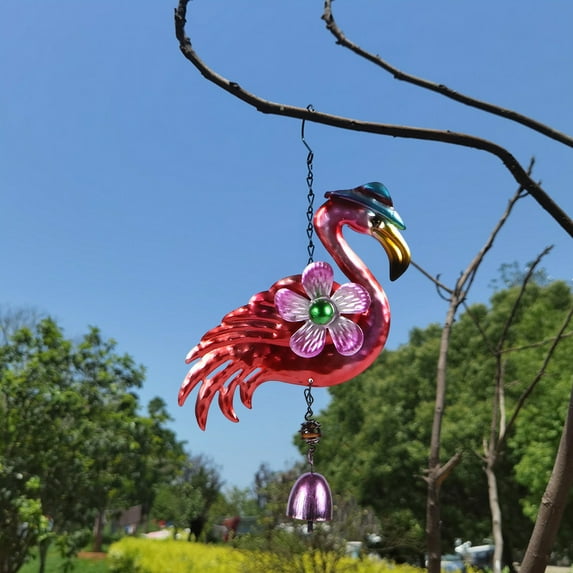 Sunjoy Tech Wind Chime Pendant Exquisite Animal Shape Hanging Wind Chime for Home Outdoor Decor