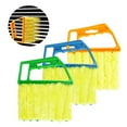 Sunjoy Tech Window Clean Brush, 7 Finger Dusting Cleaner Tool, Mini